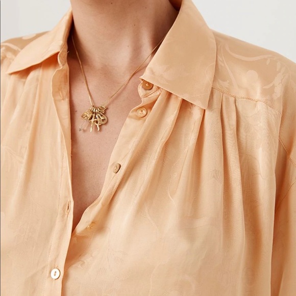 Spell Verona Shirt Dress in Lemon Butter - Picture 5 of 11